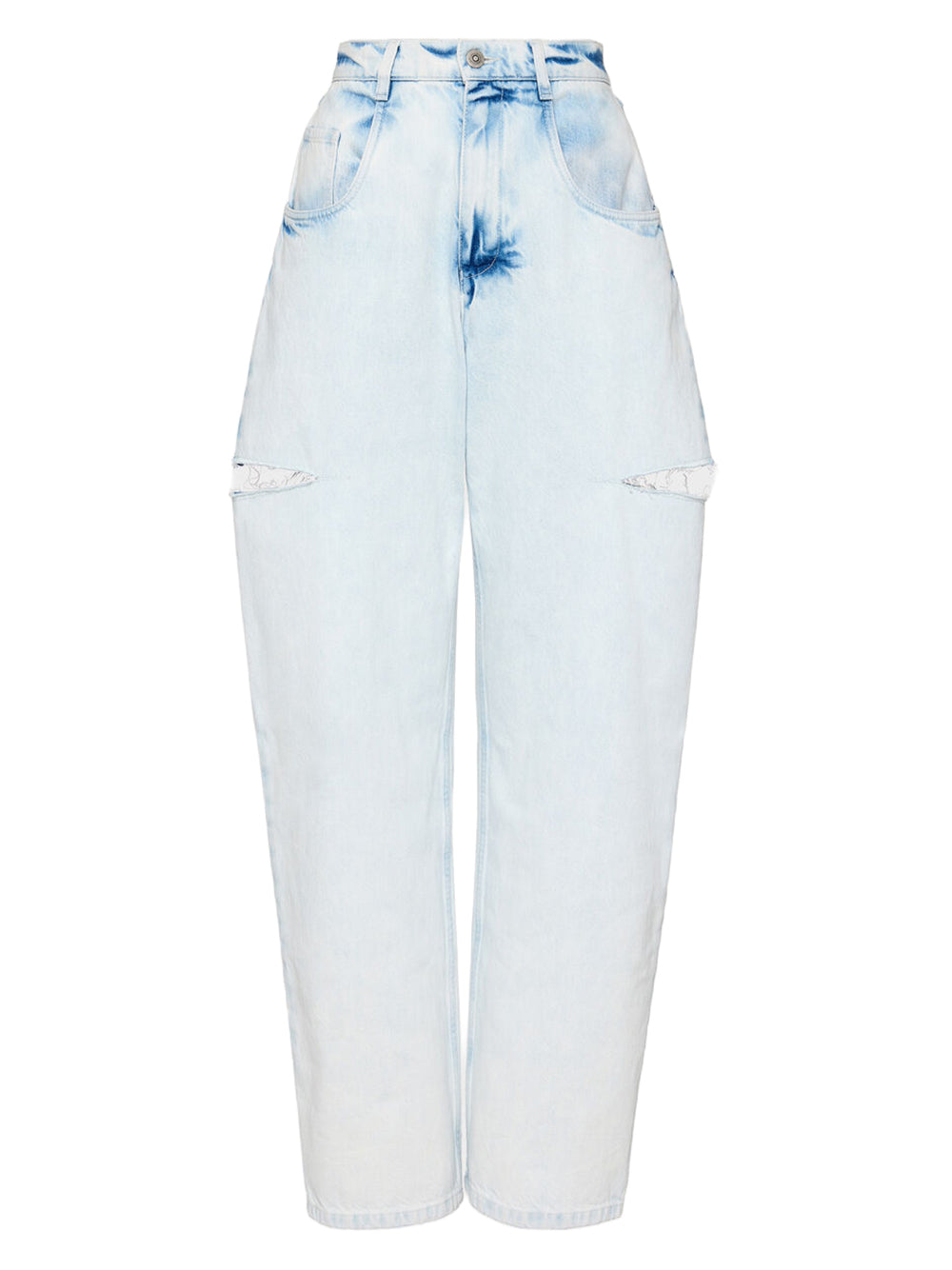 MAISON MARGIELA-CUTOUT DENIM TROUSERS-