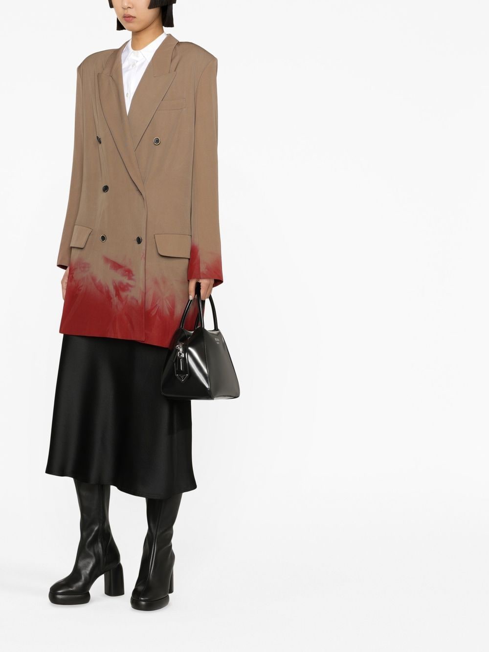 MAISON MARGIELA-FLUID SKIRT-