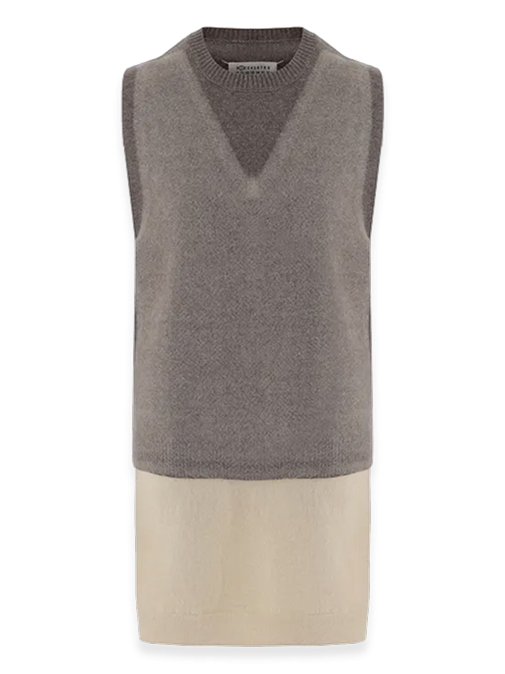 MAISON MARGIELA-FUSE KNIT VEST-