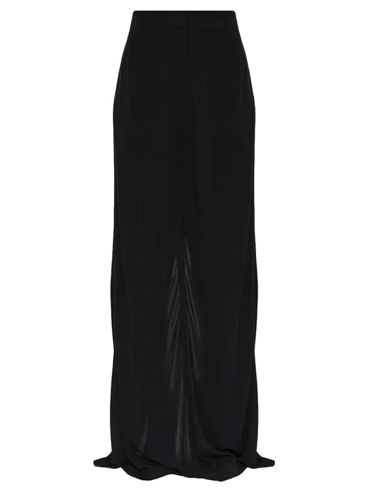 MAISON MARGIELA-FUSION JERSEY WAISTBAND MAXI SKIRT PANT-