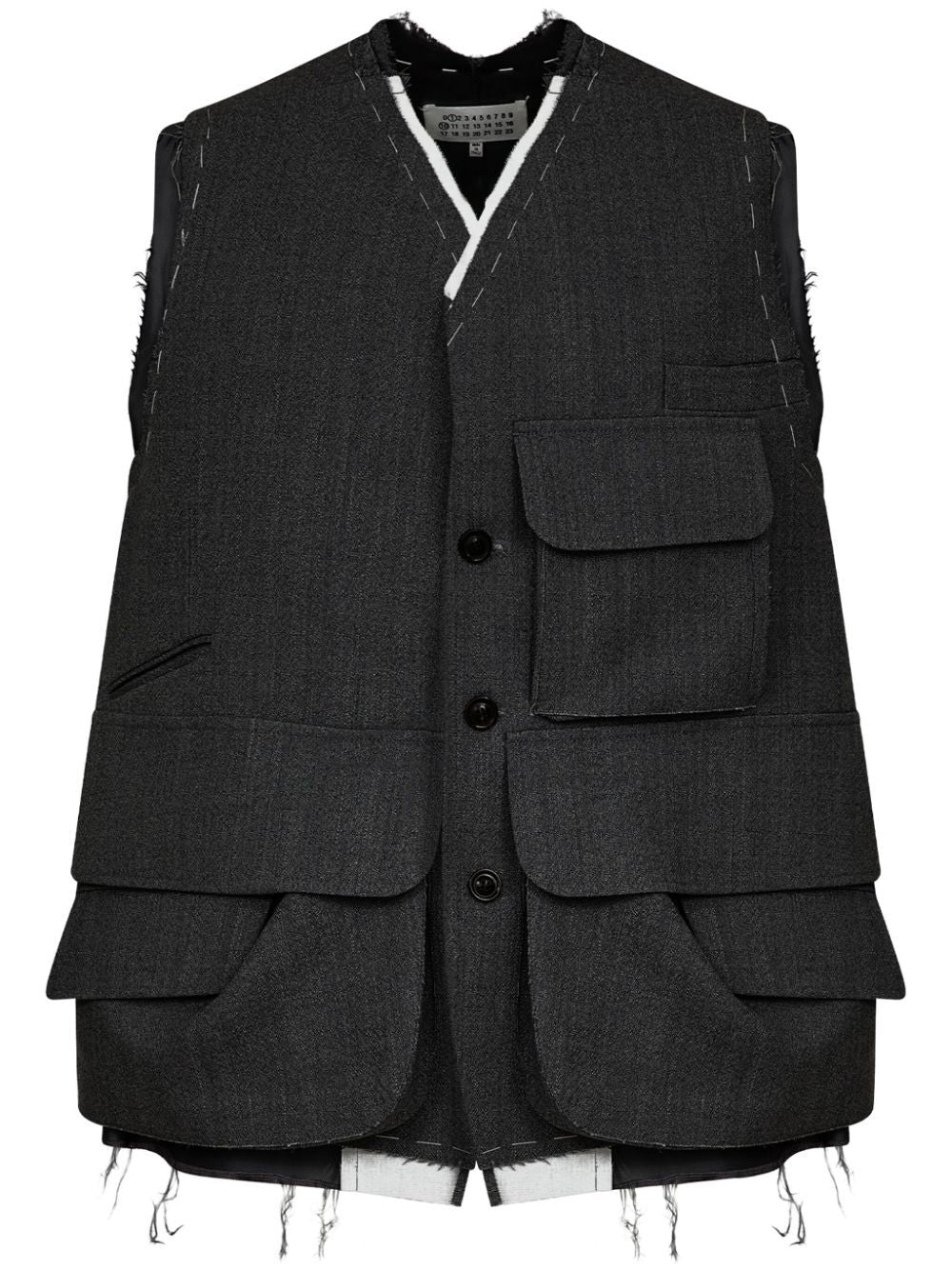 MAISON MARGIELA-GILET-S50FB0109S44578 855M