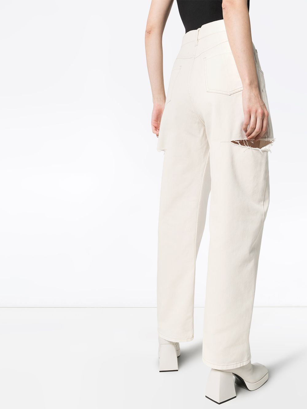 MAISON MARGIELA-LOOSE FIT 5-POCKET TROUSERS-S51LA0106S47399 099