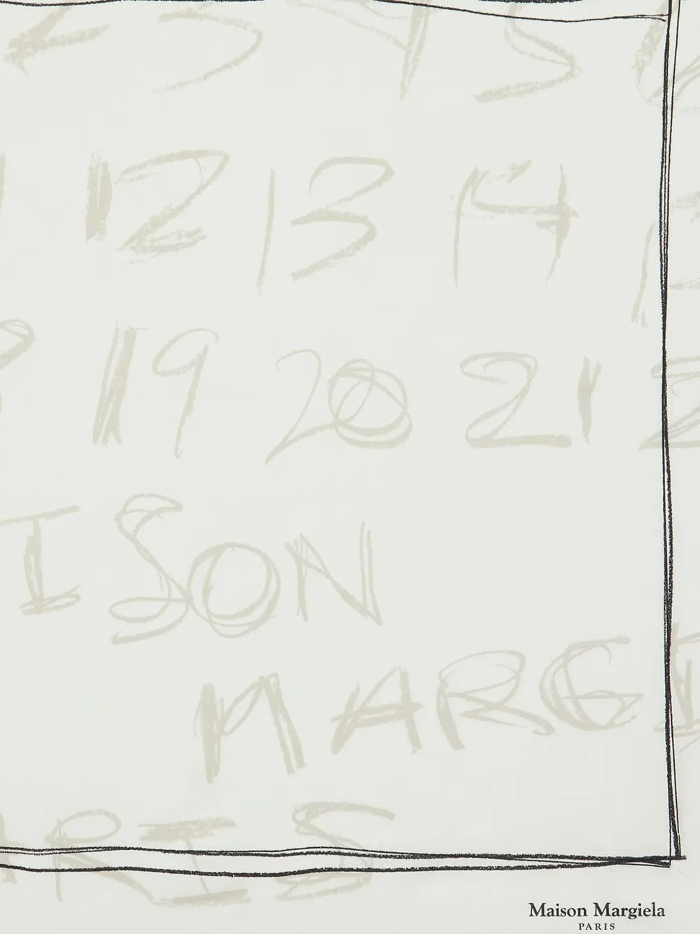 MAISON MARGIELA-FOULARD-