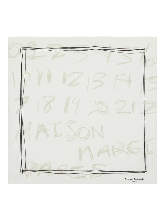 MAISON MARGIELA-FOULARD-