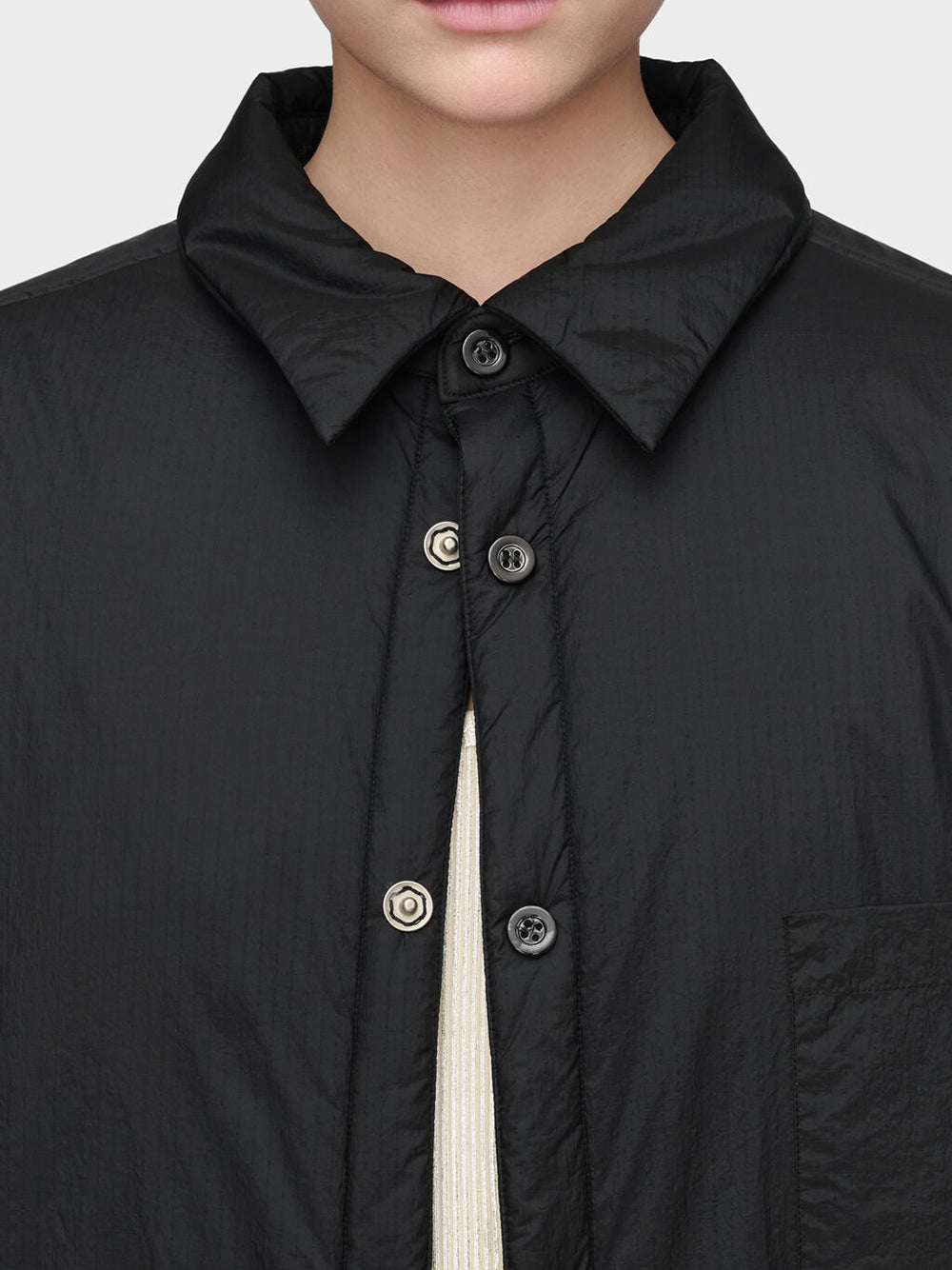 MAISON MARGIELA-PADDED SHIRT JACKET-