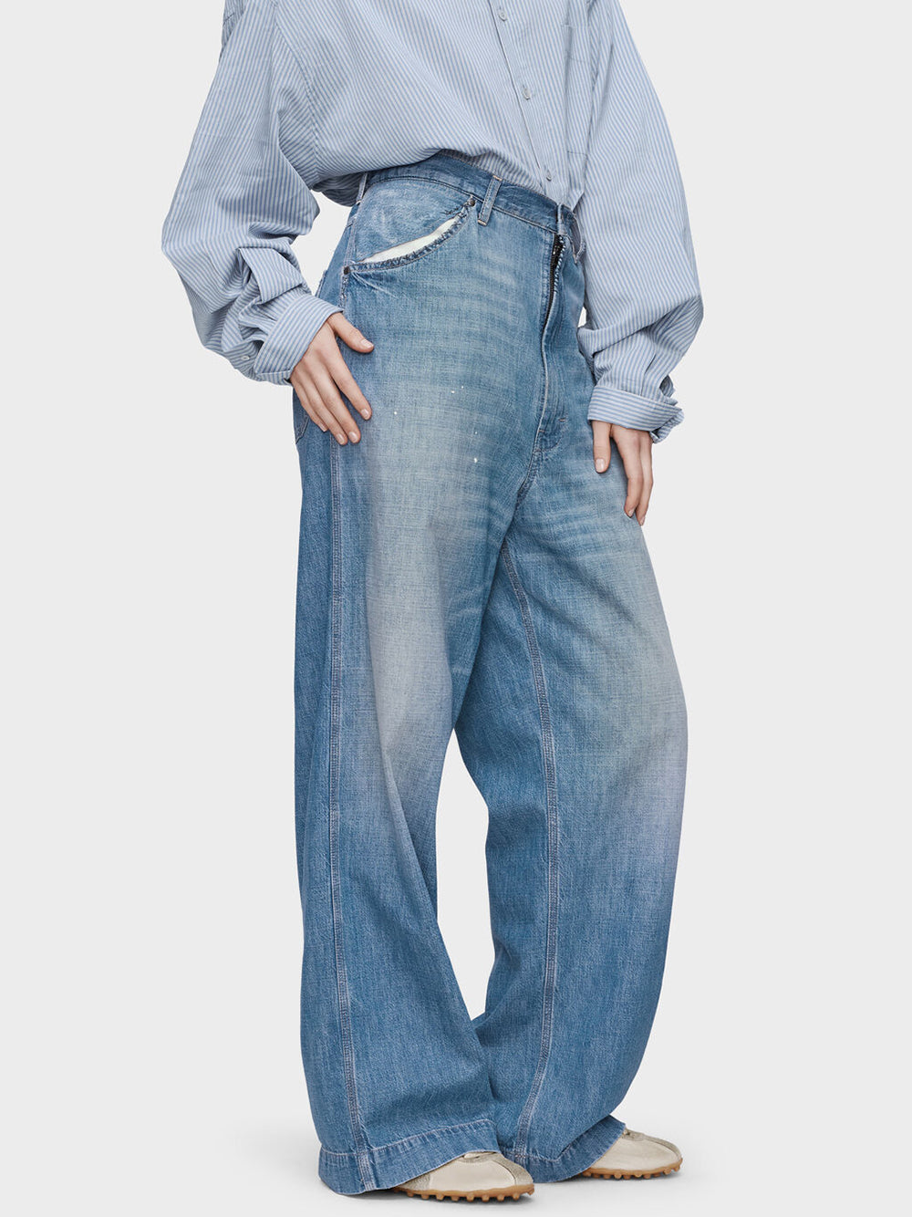 MAISON MARGIELA-PANTS-