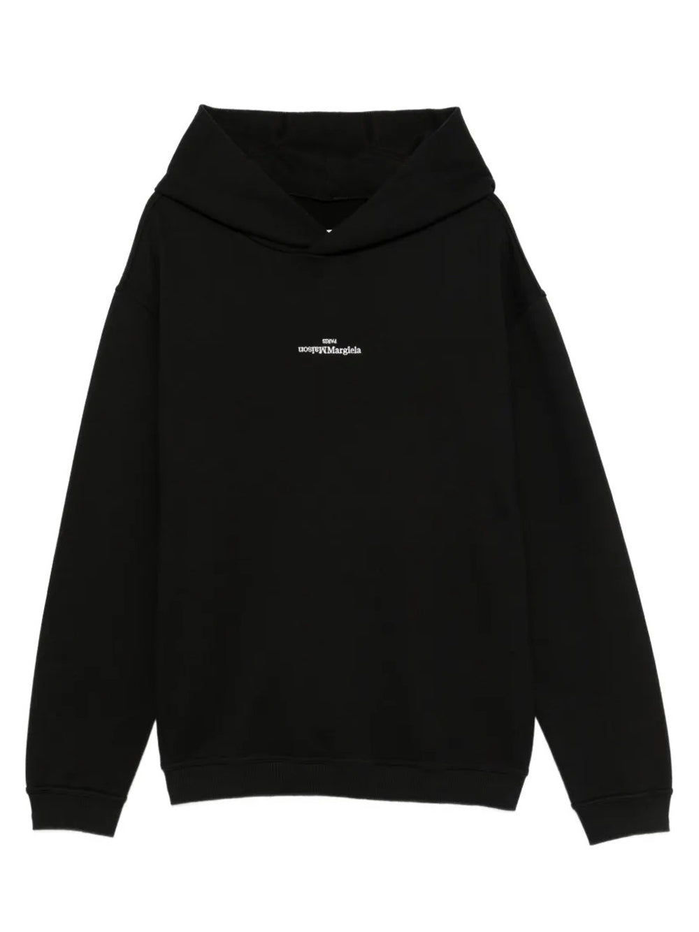 MAISON MARGIELA-REVERSED LOGO HOODIE-