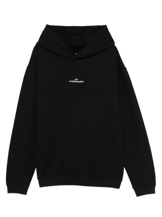 MAISON MARGIELA-REVERSED LOGO HOODIE-
