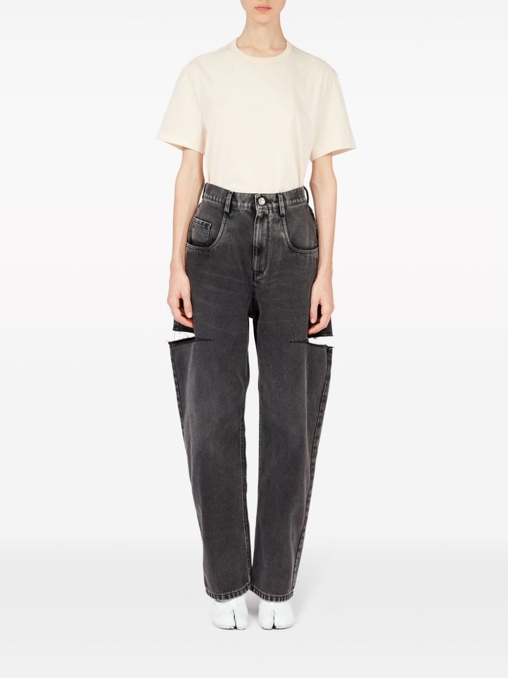 MAISON MARGIELA-SIDE CUT 5 POCKETS JEANS-S51LA0051S30743 965