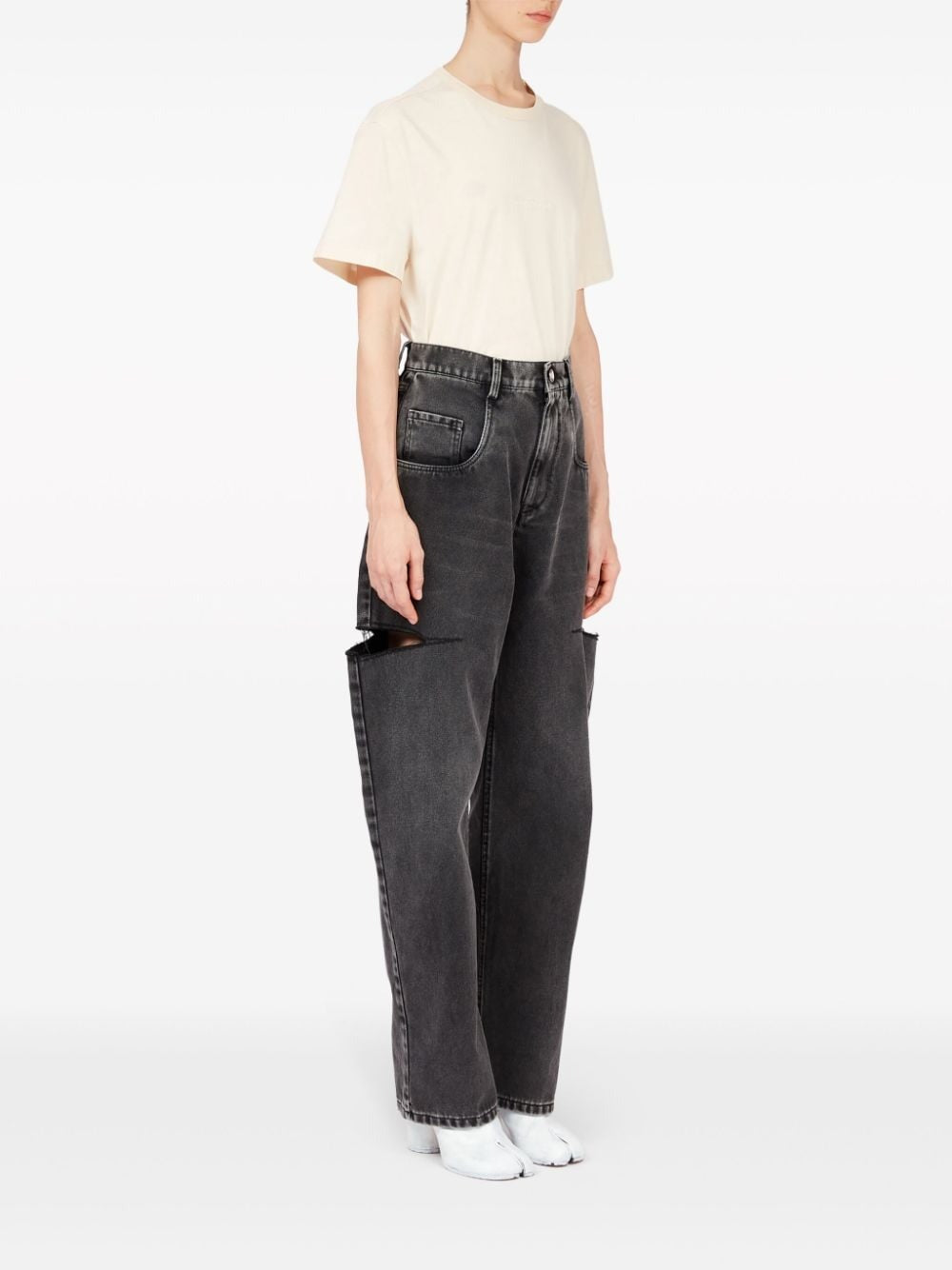 MAISON MARGIELA-SIDE CUT 5 POCKETS JEANS-S51LA0051S30743 965