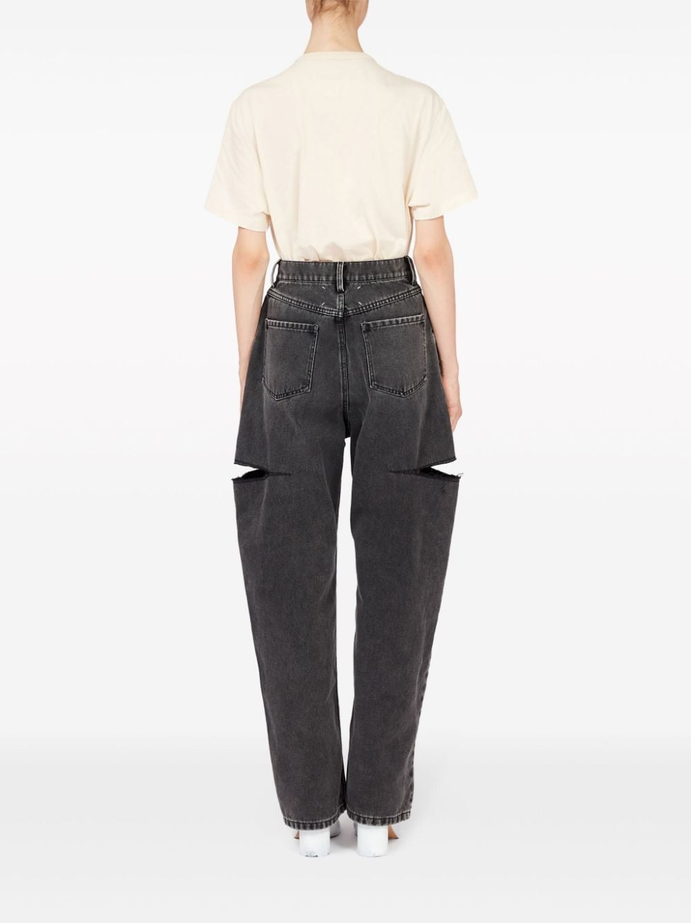 MAISON MARGIELA-SIDE CUT 5 POCKETS JEANS-S51LA0051S30743 965