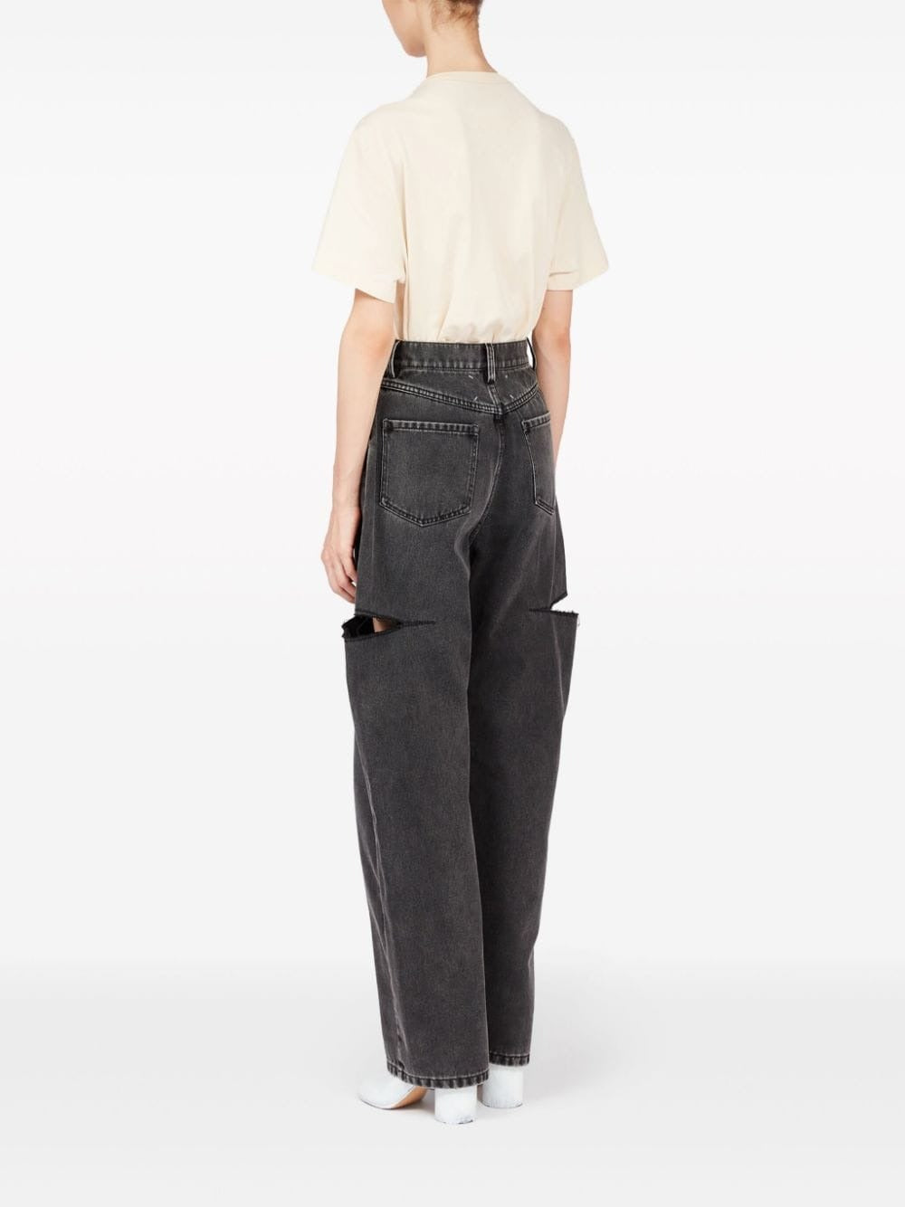 MAISON MARGIELA-SIDE CUT 5 POCKETS JEANS-S51LA0051S30743 965