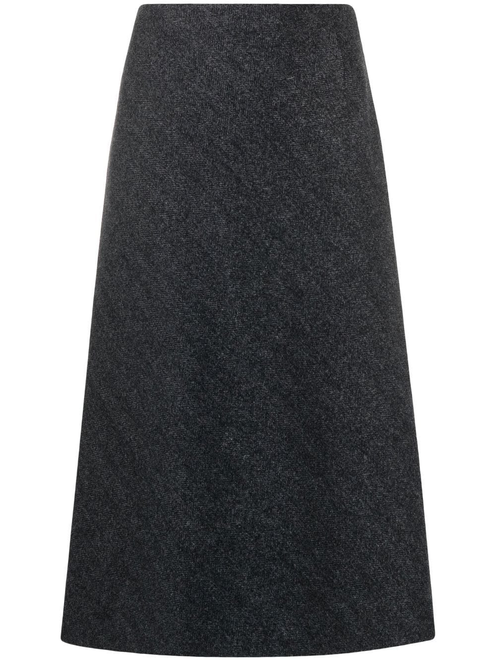 MAISON MARGIELA-SKIRT-SI0MA0001S53338 855F DARK GREY MELANGE