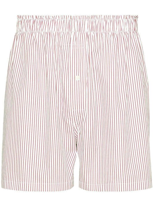 MAISON MARGIELA-STRIPED SHORTS-