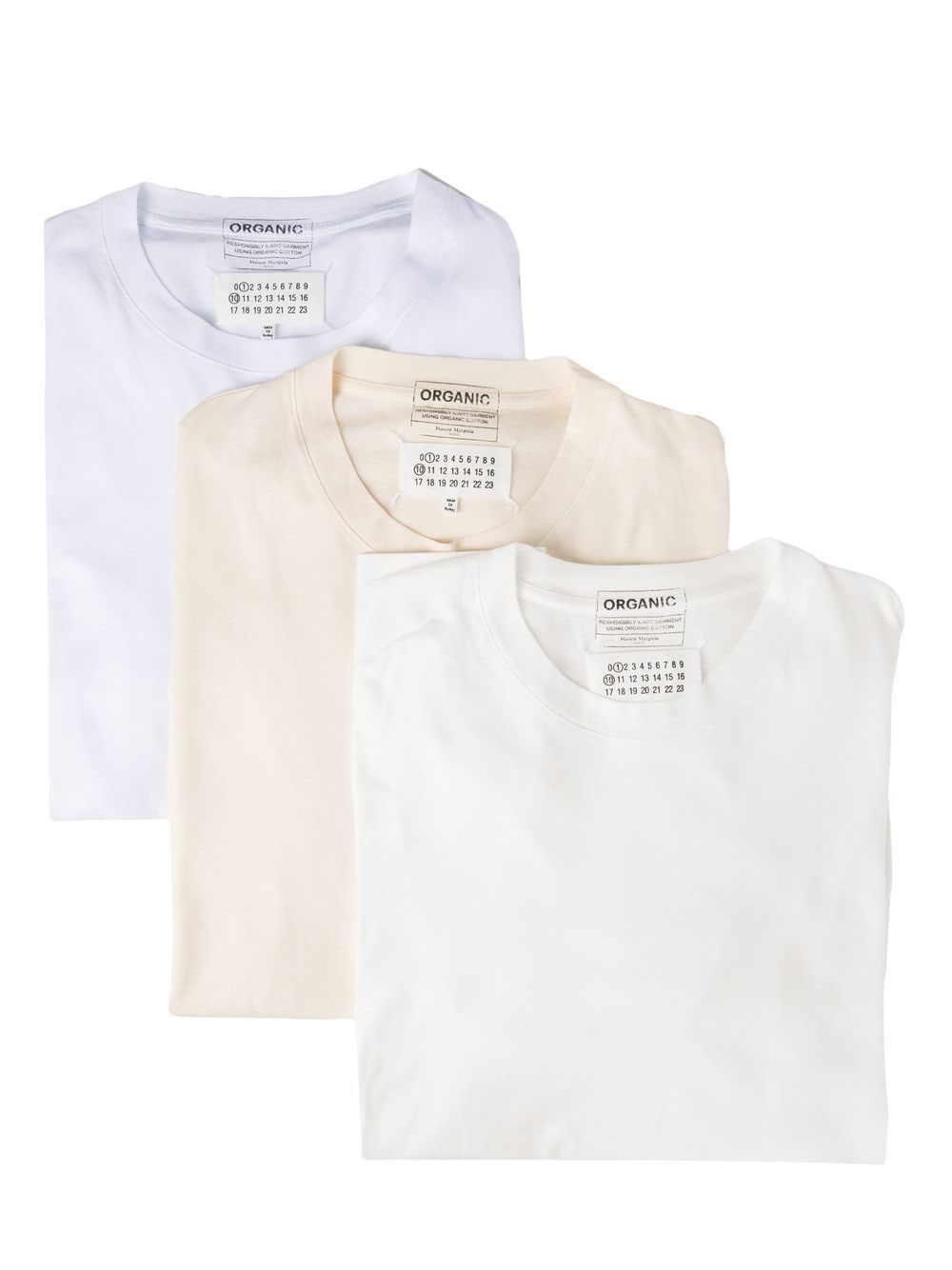 MAISON MARGIELA-T-SHIRT 3 PACK-S50GC0678S23973 963