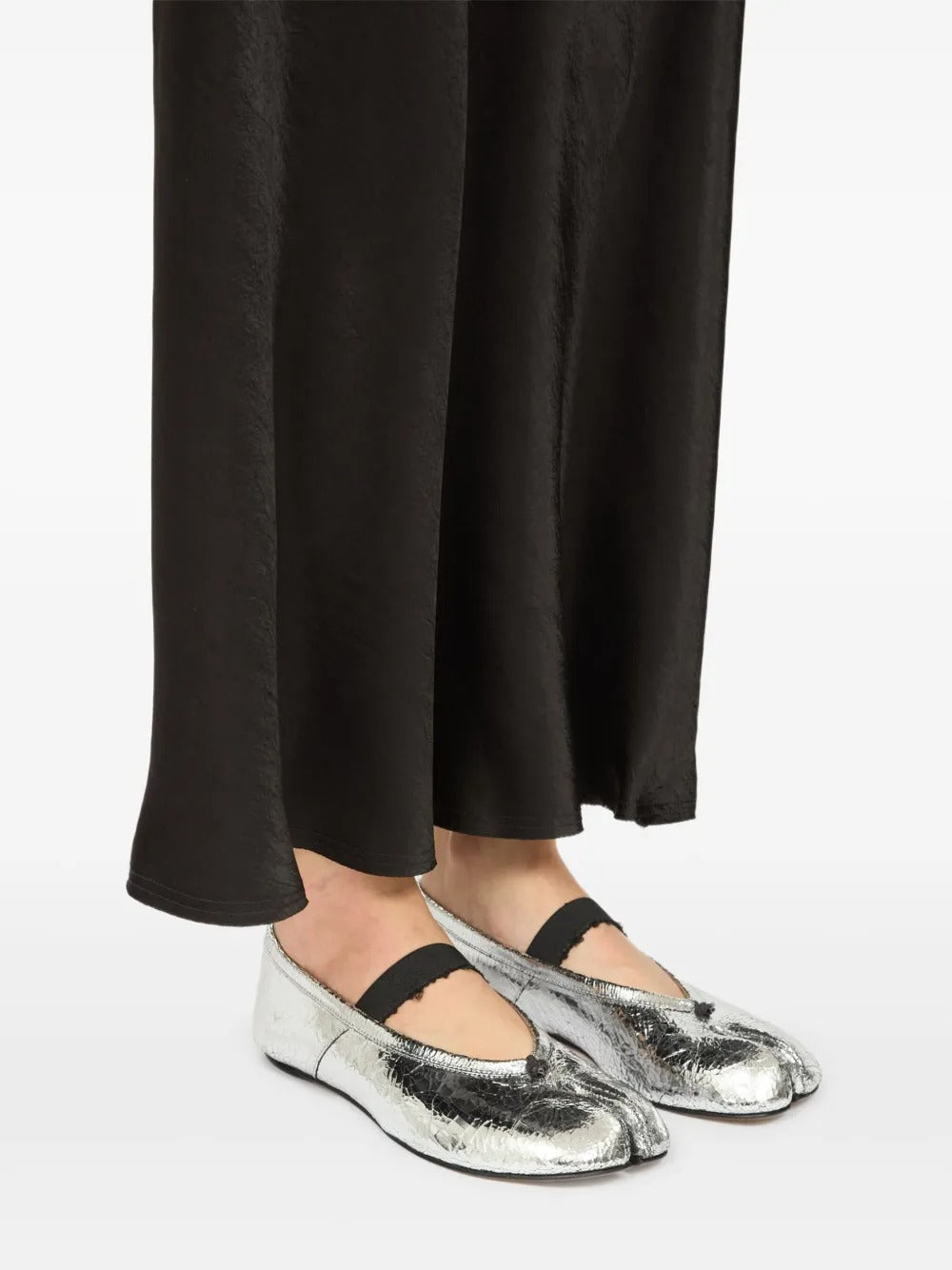 MAISON MARGIELA-Tabi leather ballet flats-