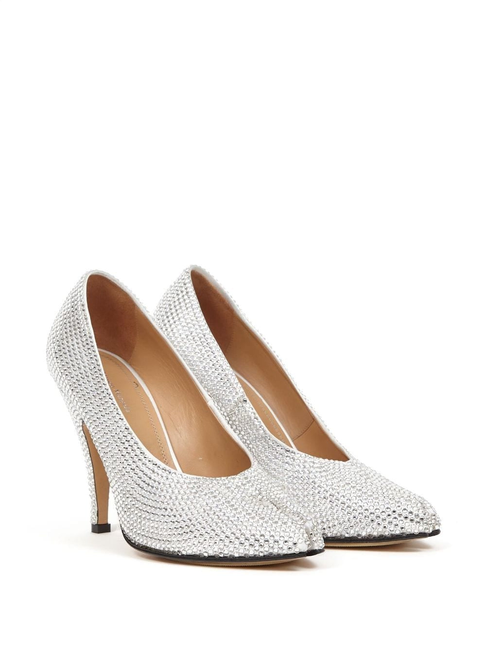 MAISON MARGIELA-TABI RHINESTONE PUMPS-