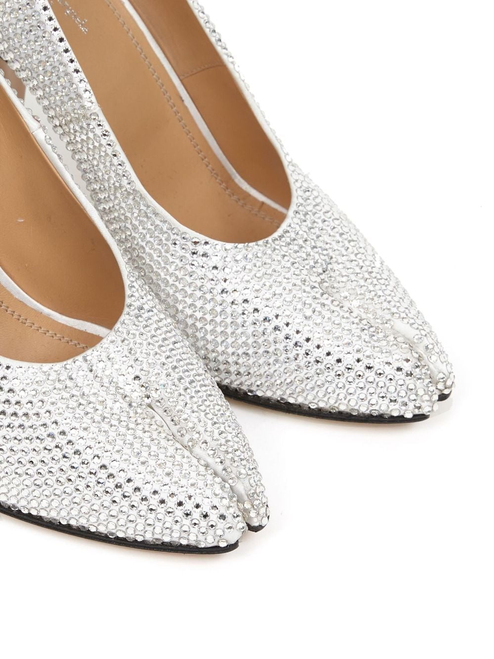 MAISON MARGIELA-TABI RHINESTONE PUMPS-