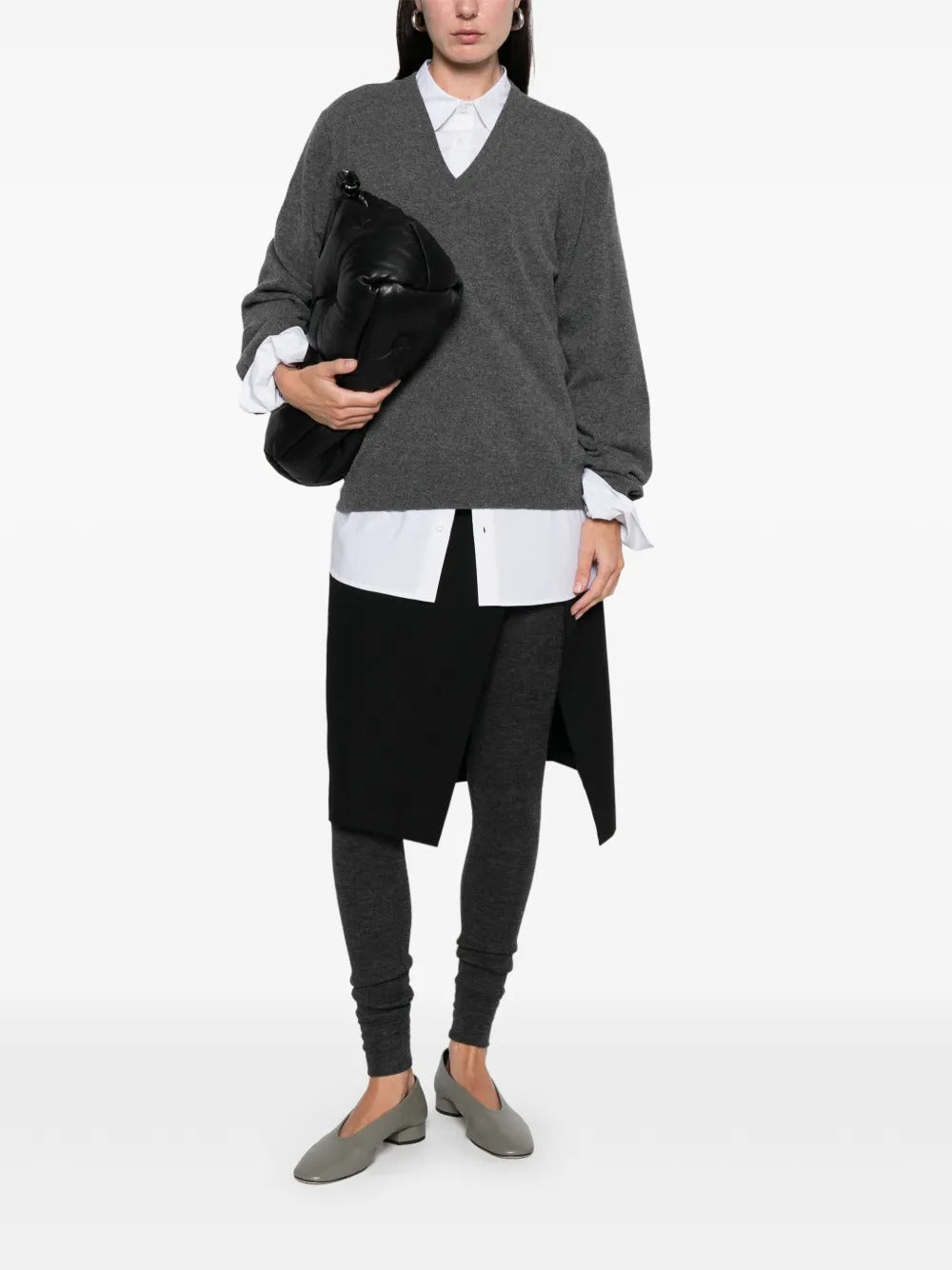 MAISON MARGIELA-V-neck sweater-S51HN0006M13225 859M – Dope
