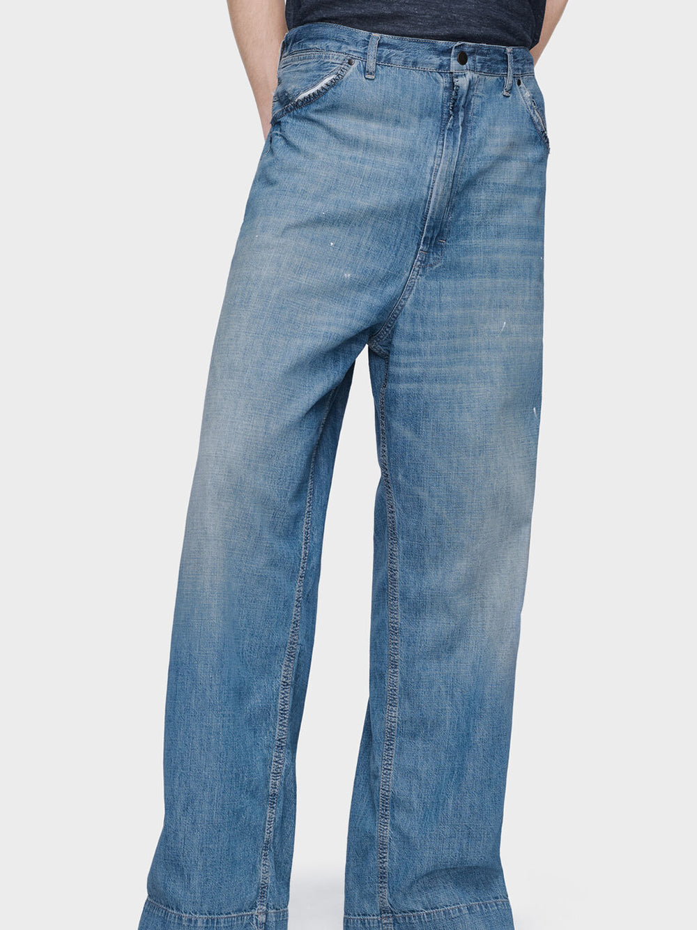 MAISON MARGIELA-Wide-leg jeans-