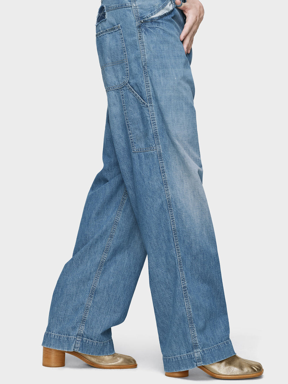 MAISON MARGIELA-Wide-leg jeans-