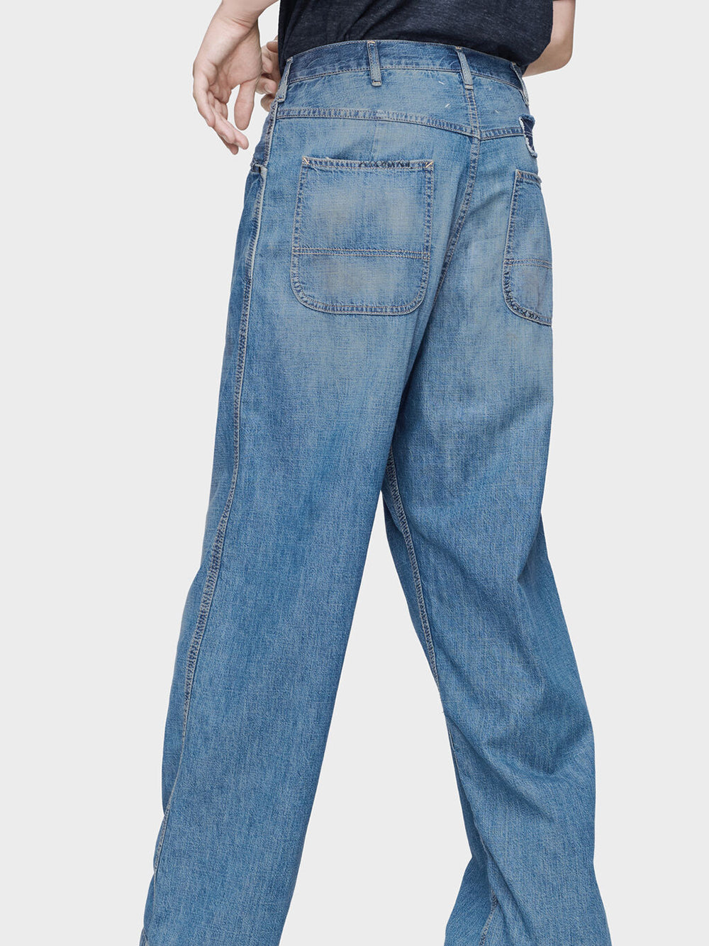 MAISON MARGIELA-Wide-leg jeans-