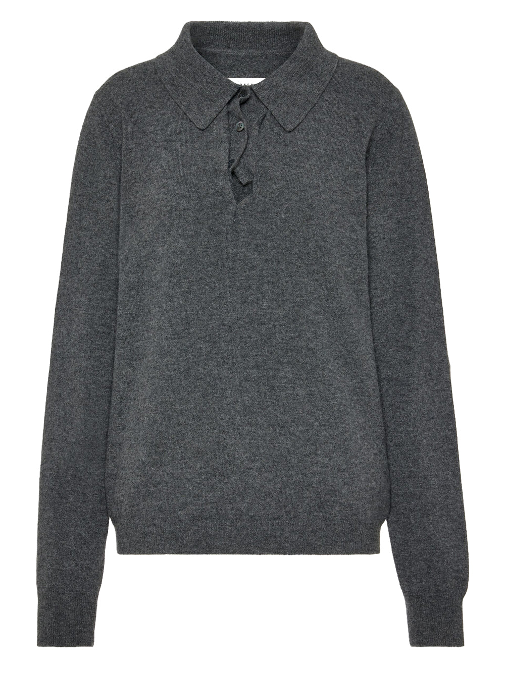 MAISON MARGIELA-TWIST LAMBSWOOL POLO-