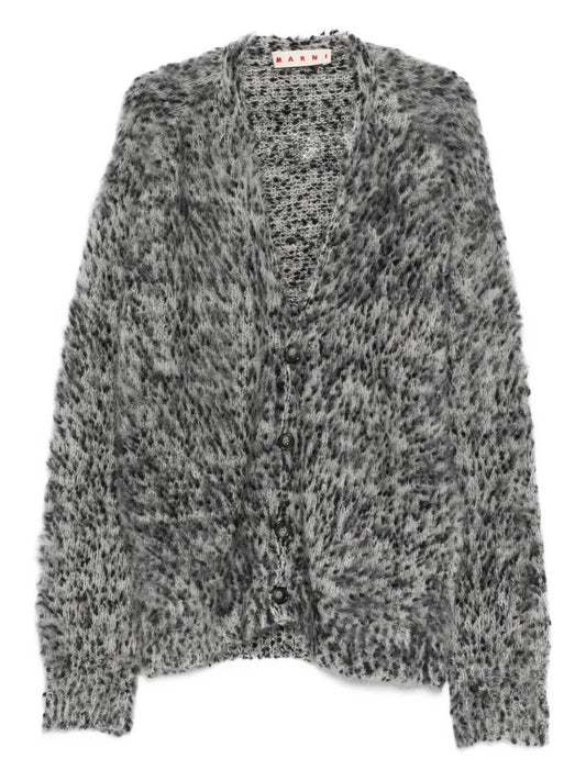 MARNI-alpaca wool-blend cardigan-