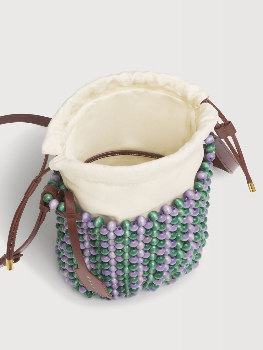 MARNI-Beads bucket bag-