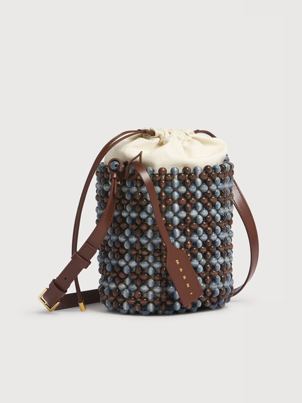 Beads bucket bag