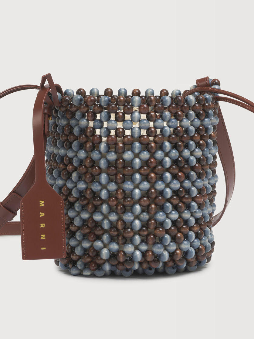 Beads bucket bag