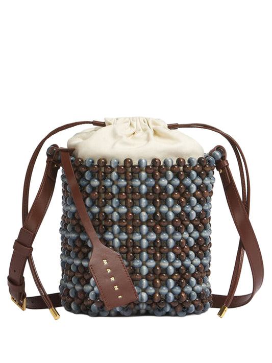 Beads bucket bag
