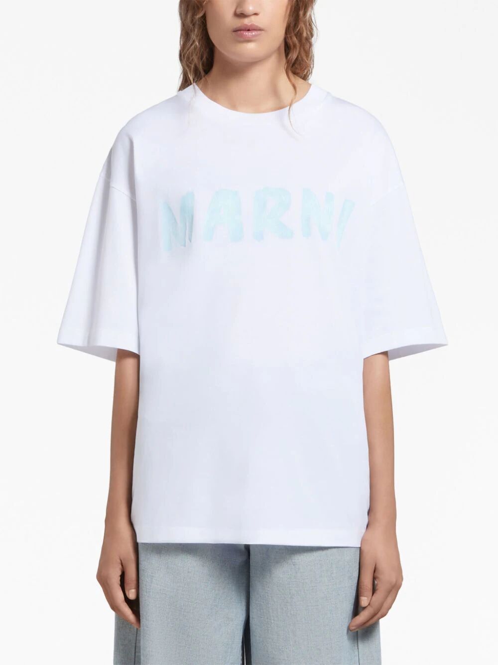 MARNI-BOXY FIT T-SHIRT-THJET49EPHUSCS11 L4W01