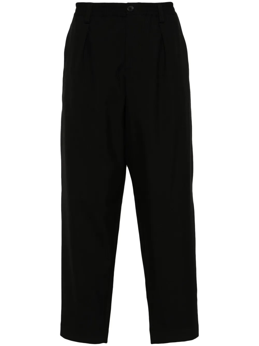 MARNI-cropped wool tapered trousers-