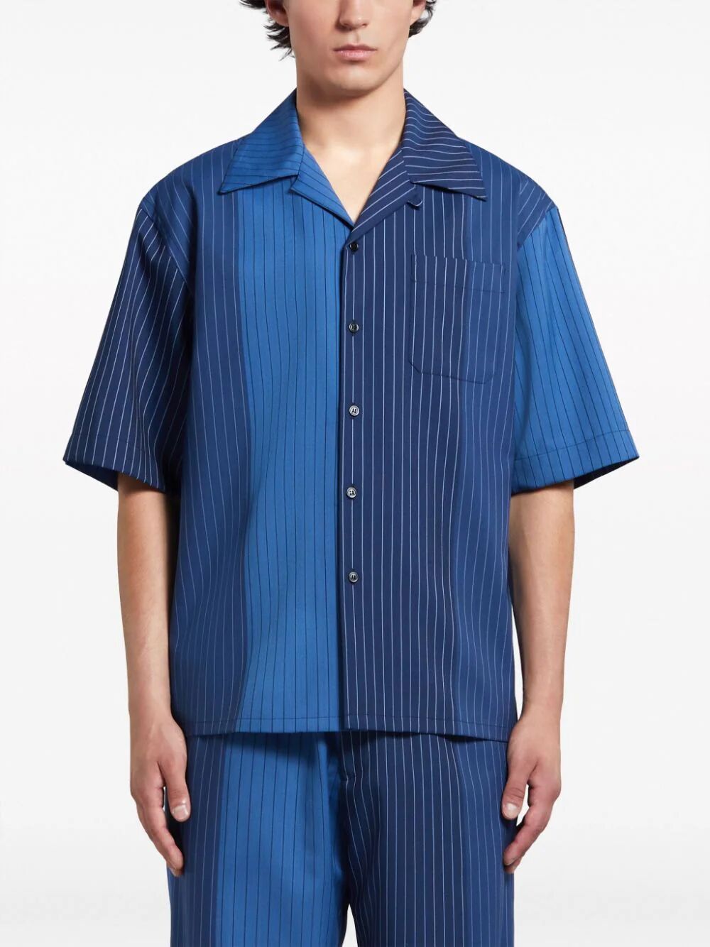 MARNI-DEGRADÈ BOWLING SHIRT-CUMU0213A5UTWA14 STB94