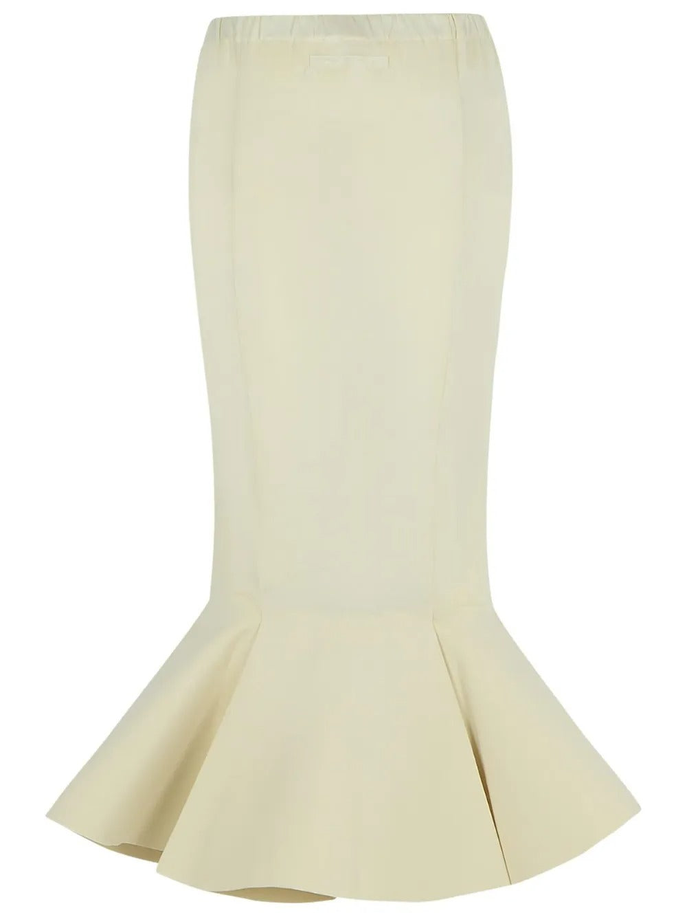 MARNI-elastic-waistband flared maxi skirt-