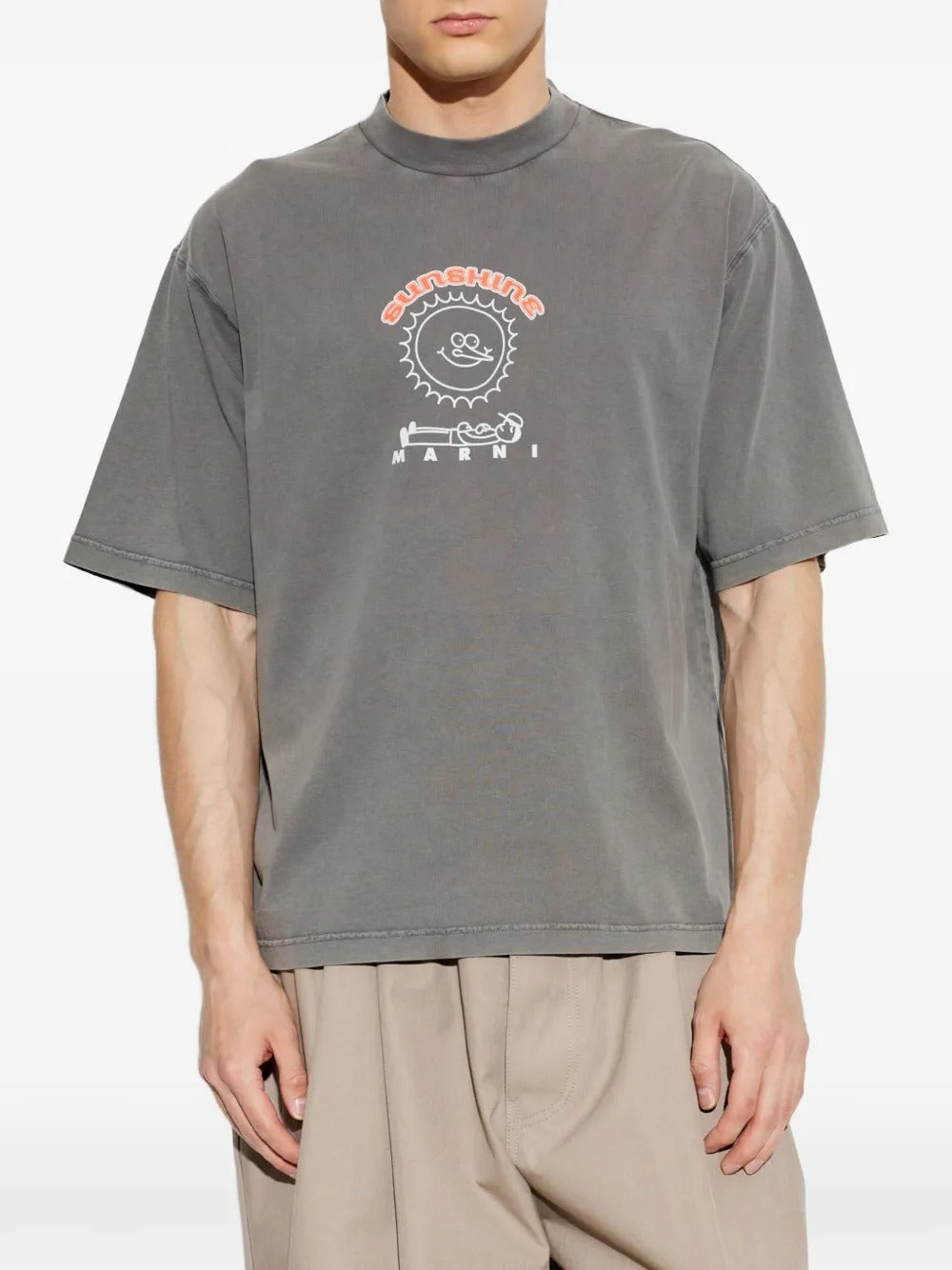 MARNI-Graphic T-shirt-