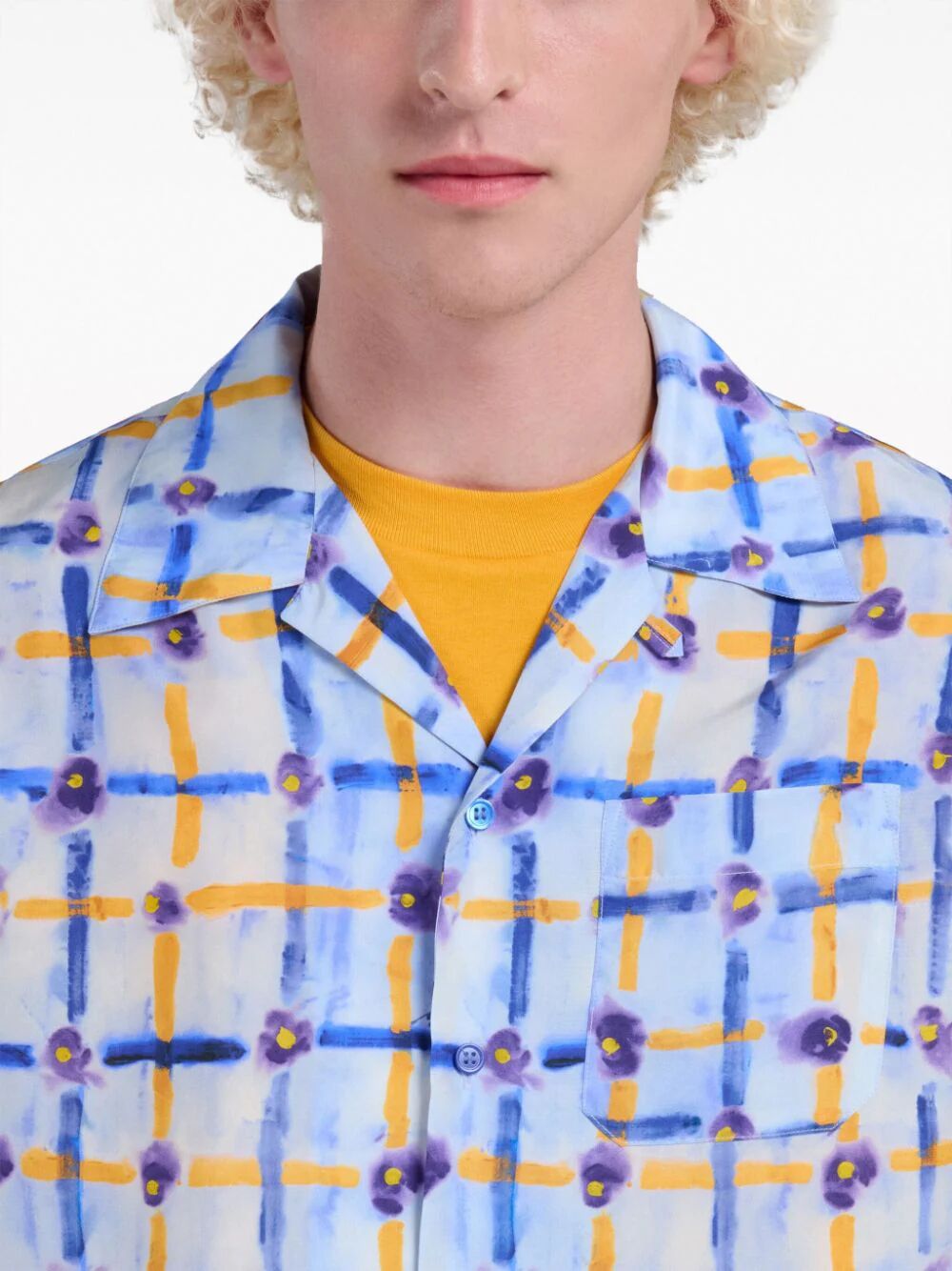 MARNI-HOBOTAI BOWLING SHIRT-CUMU0213A6UTSG09 SAB21