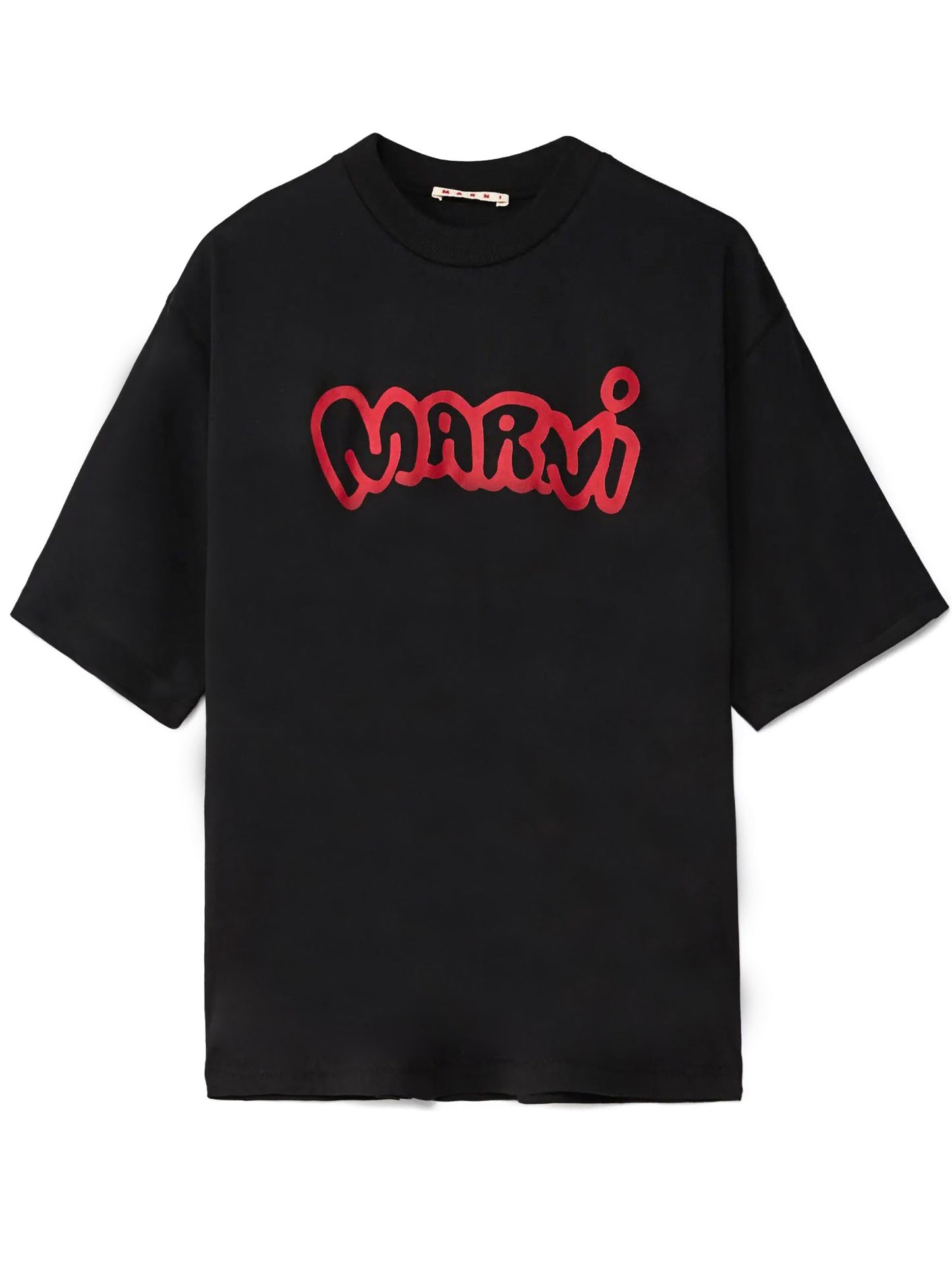 MARNI-logo-print T-shirt-