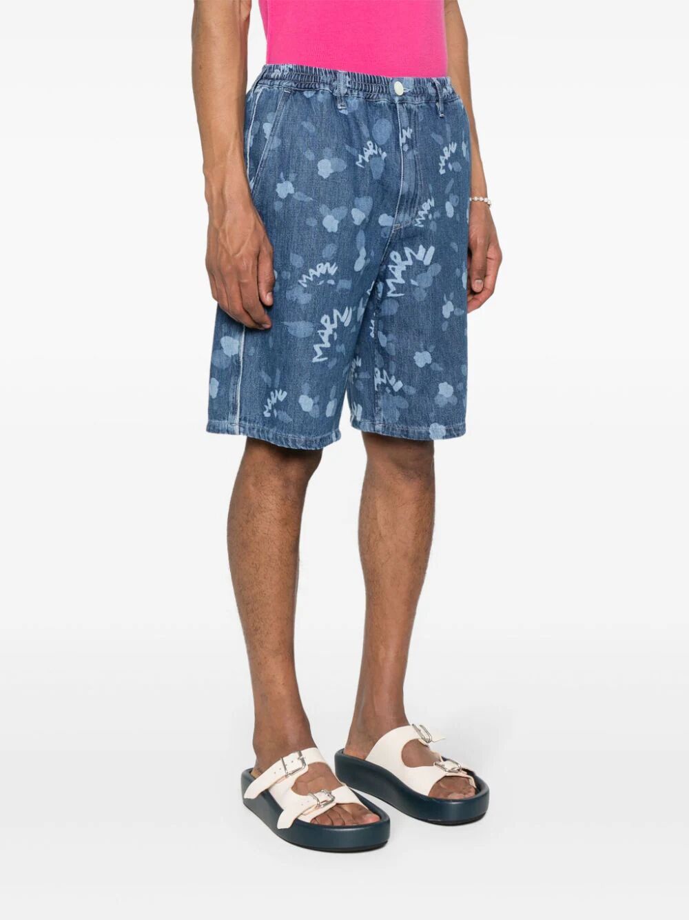 MARNI-PRINTED BOXER SHORTS-PUJU0070I0USCW08 MDB50