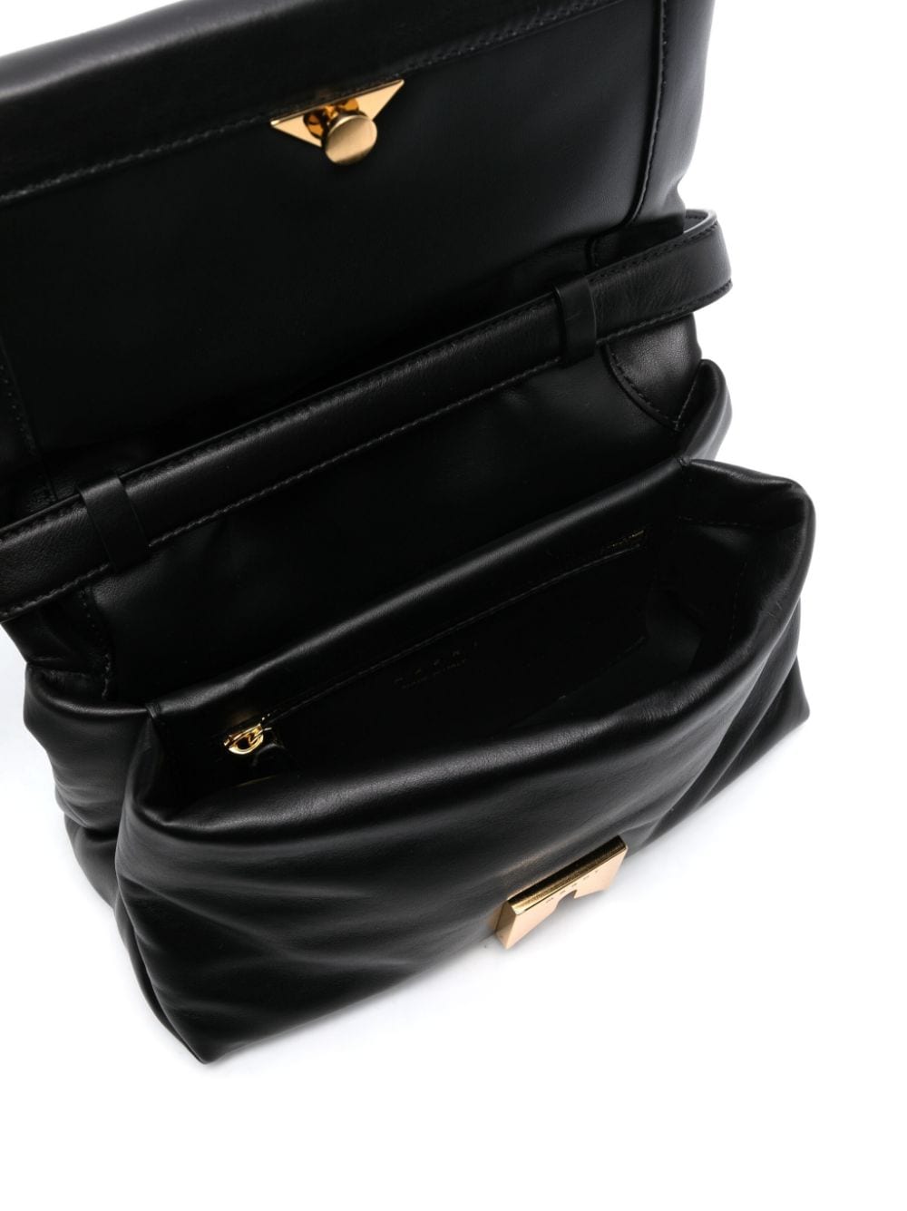 MARNI-PRISMA BAG SMALL-SBMP0122UOP529800N99 BLACK