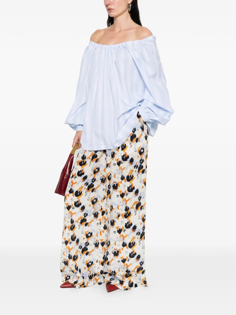 MARNI-Secret Bouquet trousers-