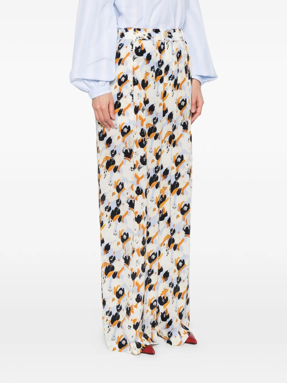 MARNI-Secret Bouquet trousers-