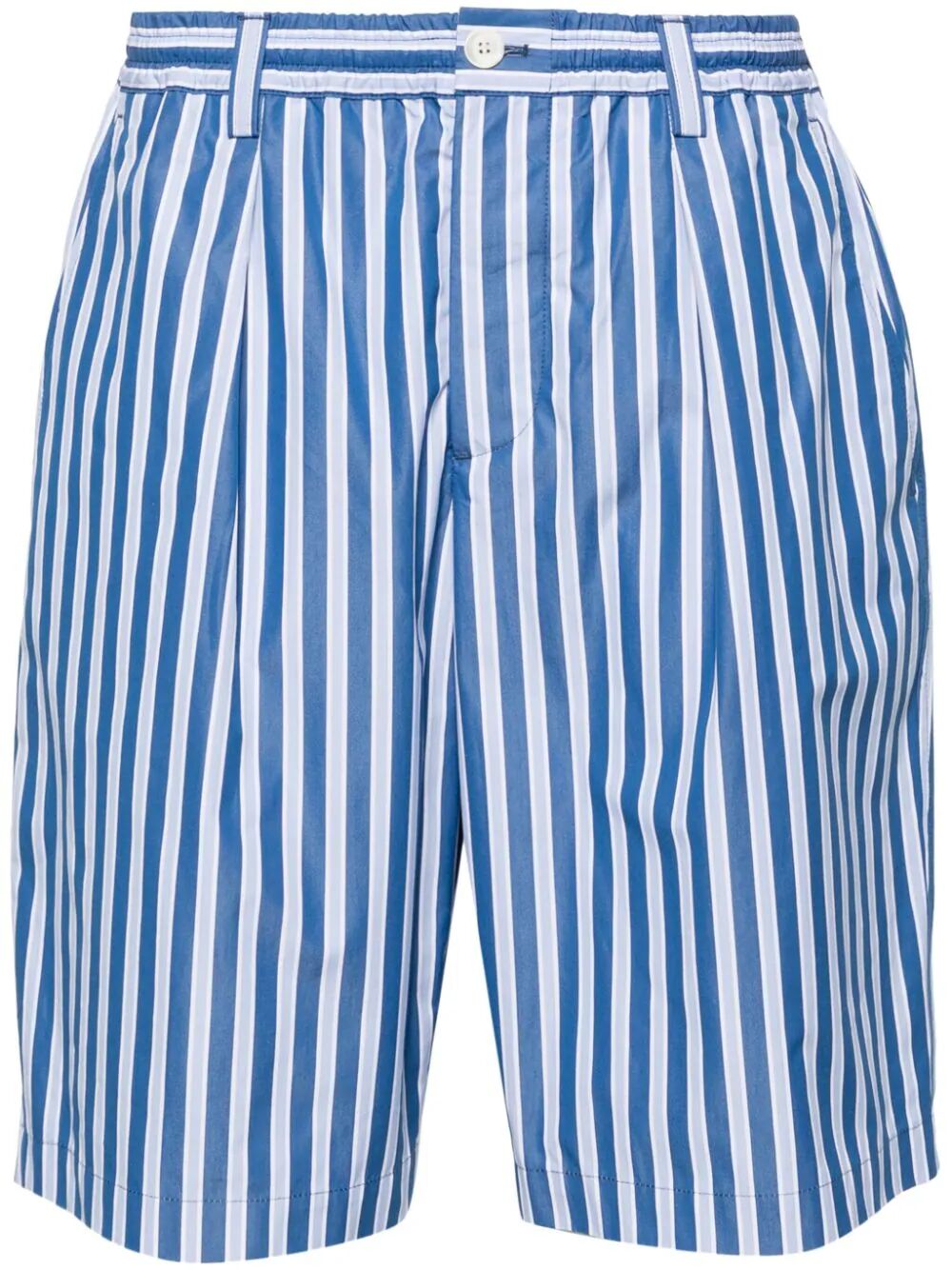 MARNI-STRIPED BERMUDA SHORTS-PUMU0049M5 STB37