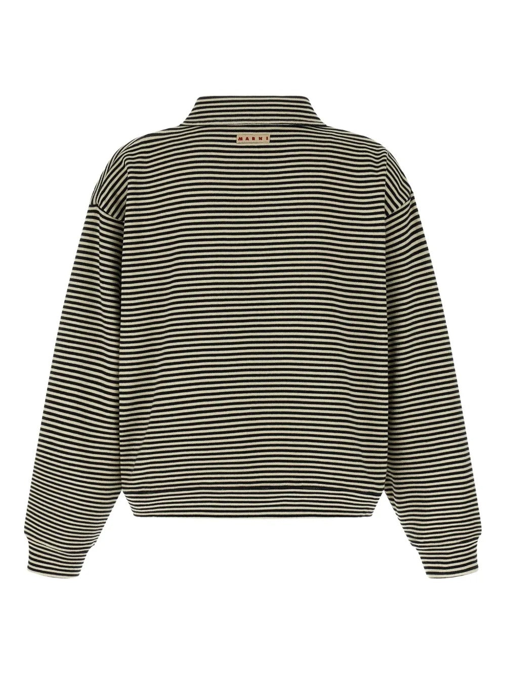 MARNI-striped cotton sweatshirt-