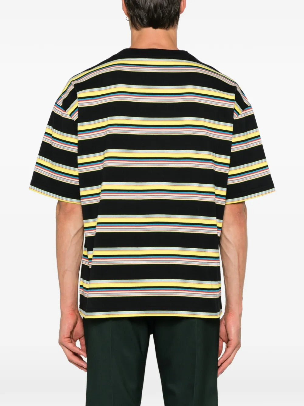 Striped T-shirt with logo