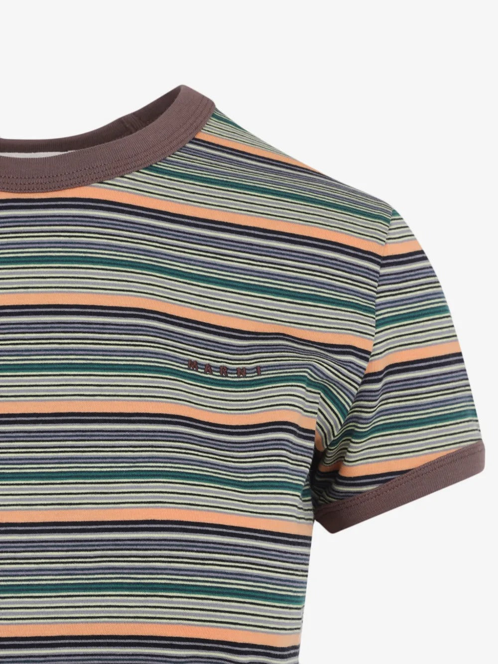 T-shirt with embroidered logo