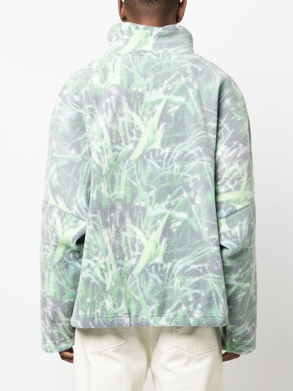 MARTINE ROSE-BATWING FLEECE-MRAW23123 GRPRNT