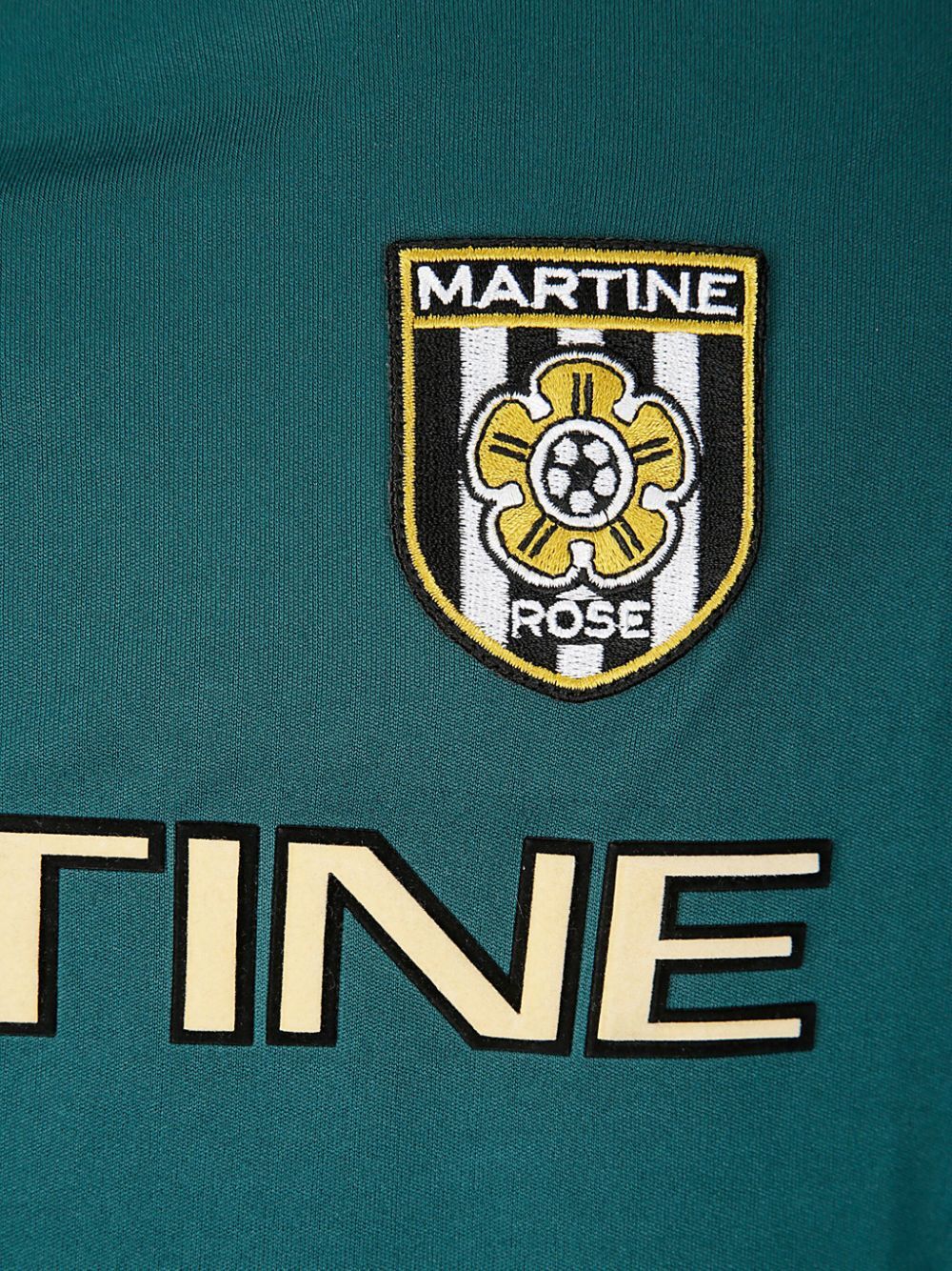 MARTINE ROSE-CELEBRATION FOOTBALL TOP-