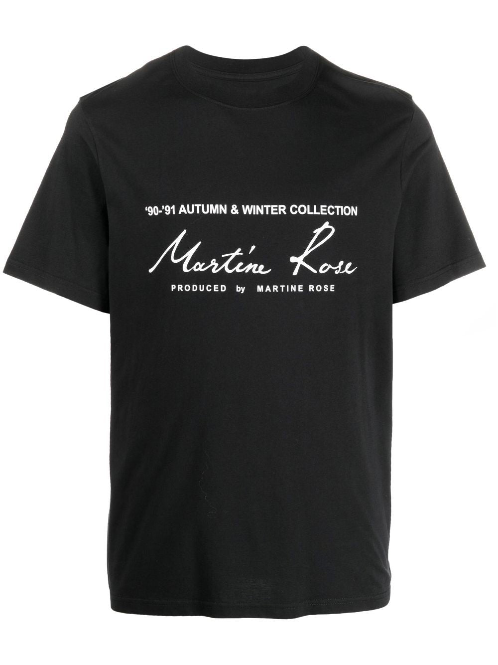 MARTINE ROSE-CLASSIC S/S T-SHIRT-CMR 603JC BLACK